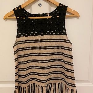 Free People Sleeveless Baby Doll Top